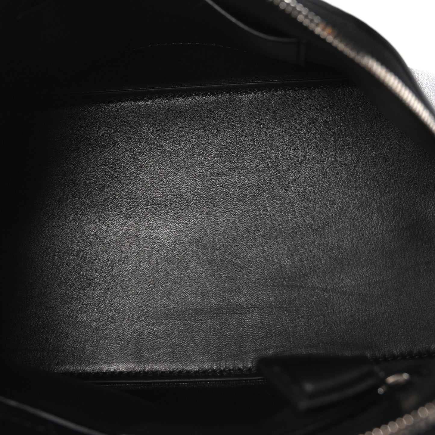 Saddle Calfskin Mini Devon Bag Black