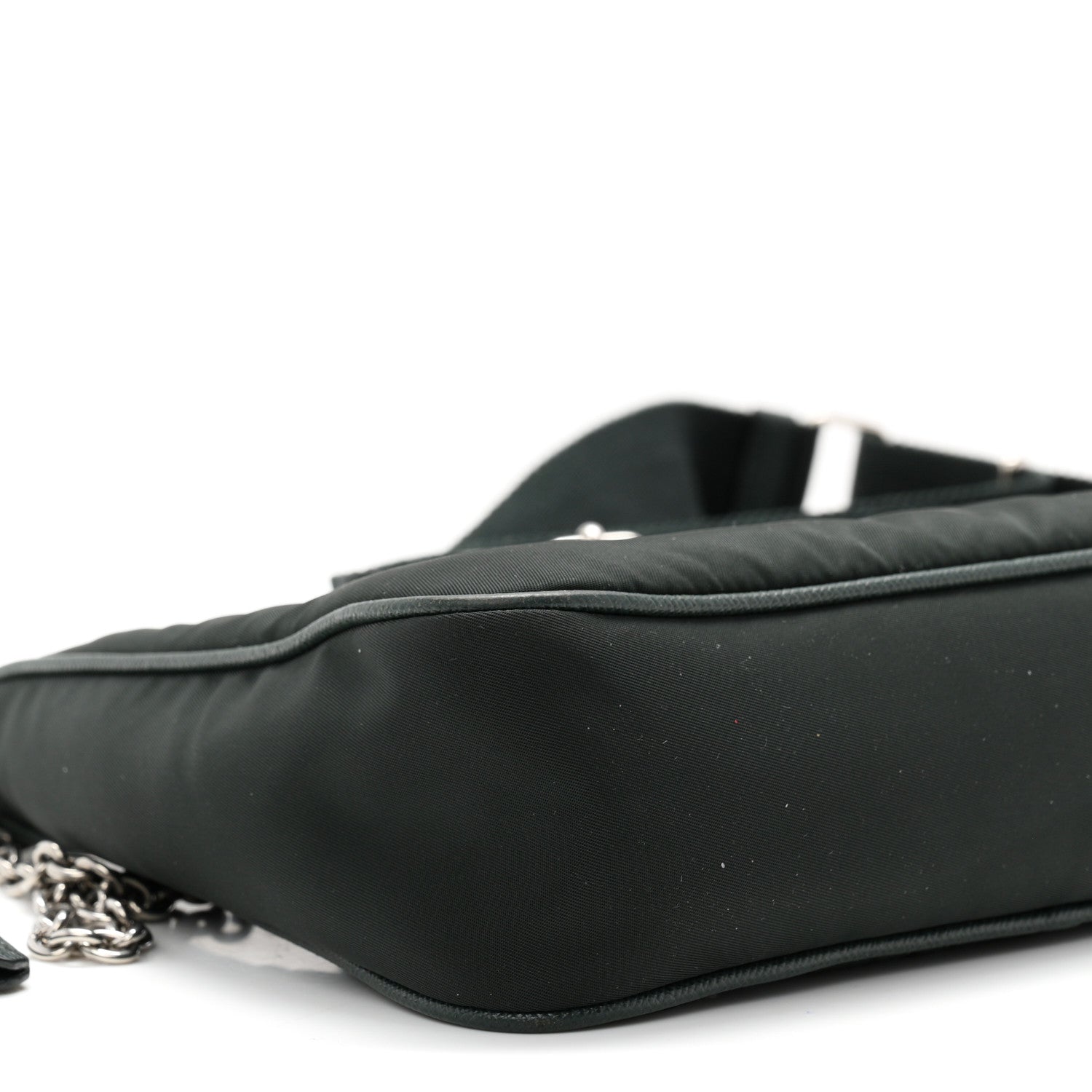Prada Nylon Re-Edition 2005 Shoulder Bag Smeraldo 10 of 11