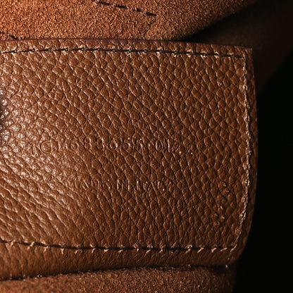 Saint Laurent Grained Calfskin Bold East West Shopping Tote Toasted Brown 7 of 12