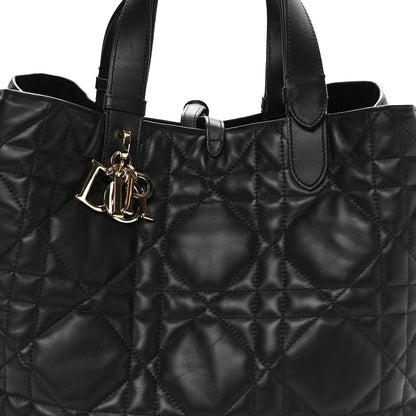 Christian Dior Calfskin Macrocannage Large Toujours Black 9 of 12
