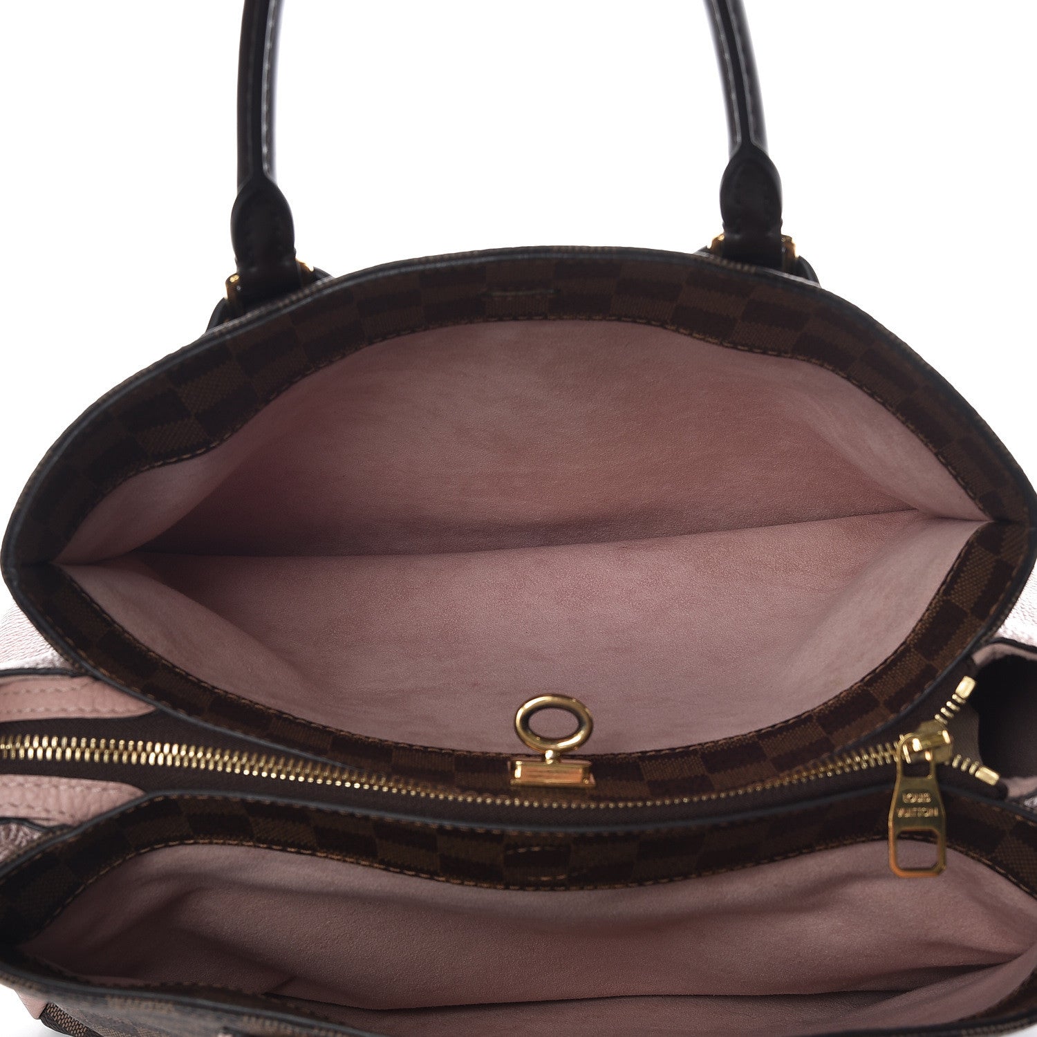 Louis Vuitton Cuir Taurillon Damier Ebene Normandy Magnolia 6 of 14