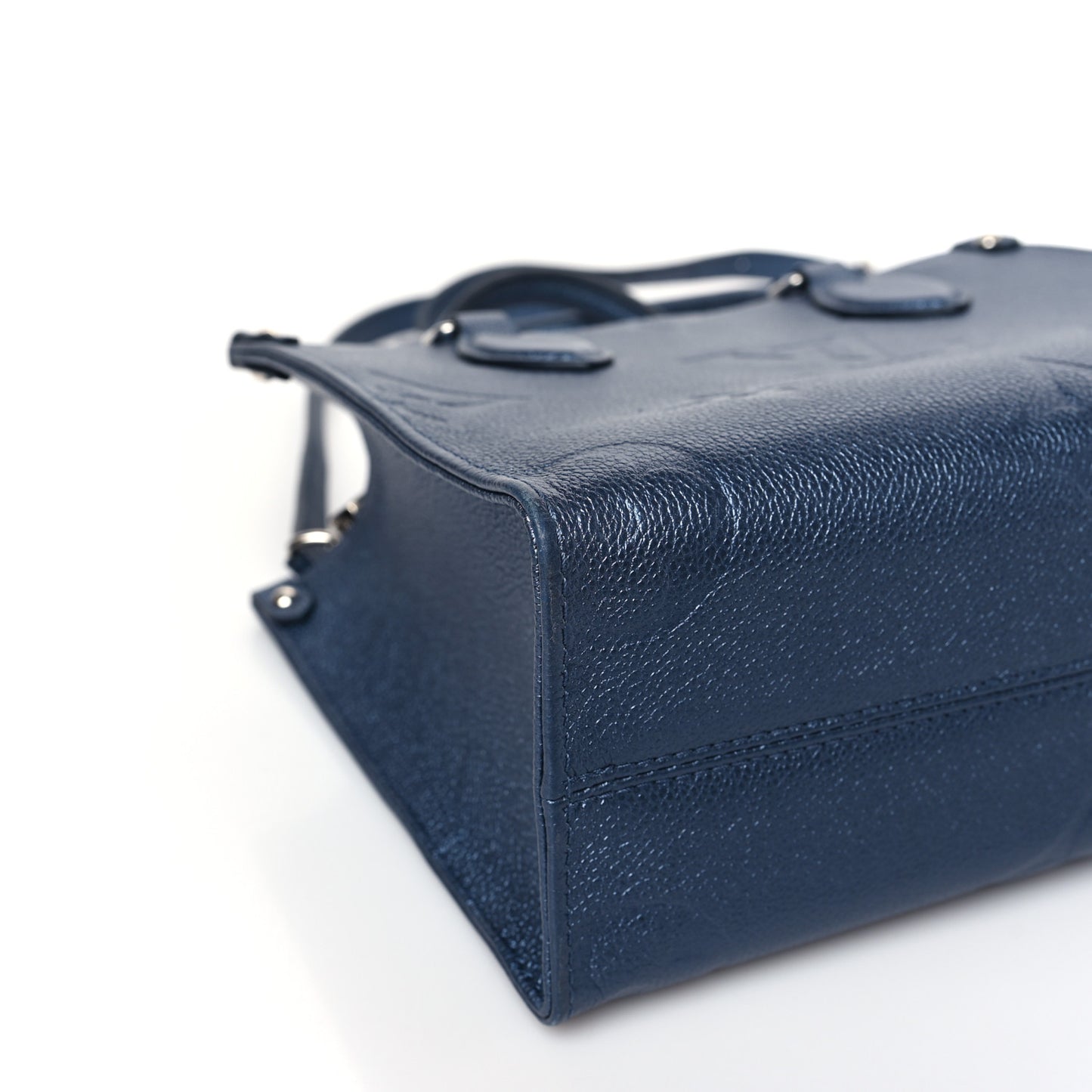 Metallic Empreinte Monogram Giant Onthego PM Navy Nacre