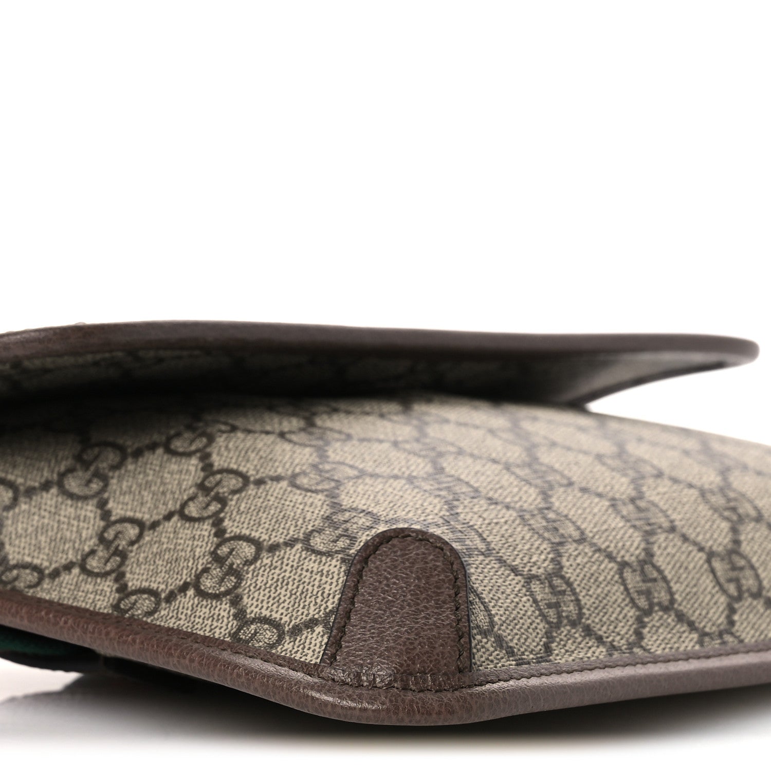 Gucci GG Supreme Monogram Neo Vintage Web Belt Bag Brown Brown 9 of 11