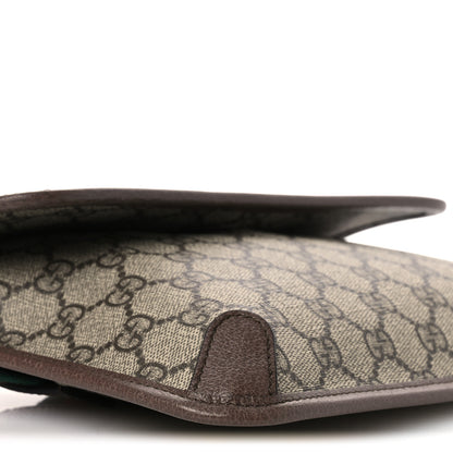 Gucci GG Supreme Monogram Neo Vintage Web Belt Bag Brown Brown 9 of 11