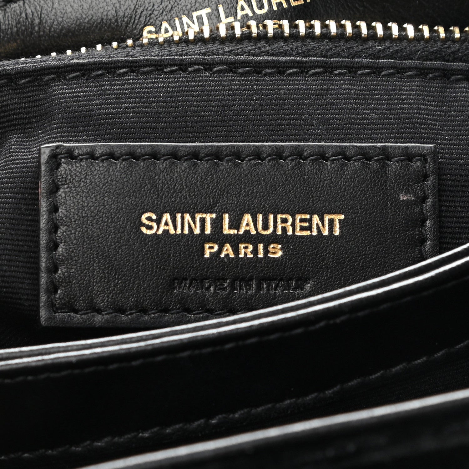 Saint Laurent Velvet Y Quilted Monogram Toy Loulou Chain Satchel French Black 6 of 11