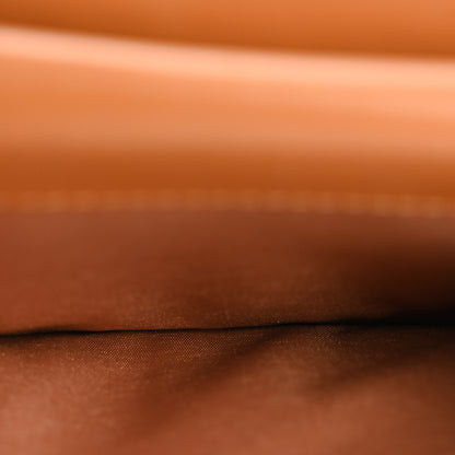 MCM Visetos Small Patricia Round Crossbody Wallet Cognac 5 of 12