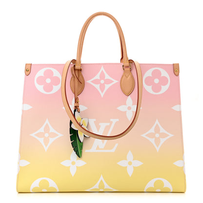 Louis Vuitton Monogram Giant By The Pool Onthego GM Light Pink 1 of 9