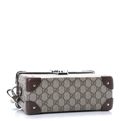 Gucci GG Supreme Monogram Globe-Trotter Beauty Case Brown 4 of 9