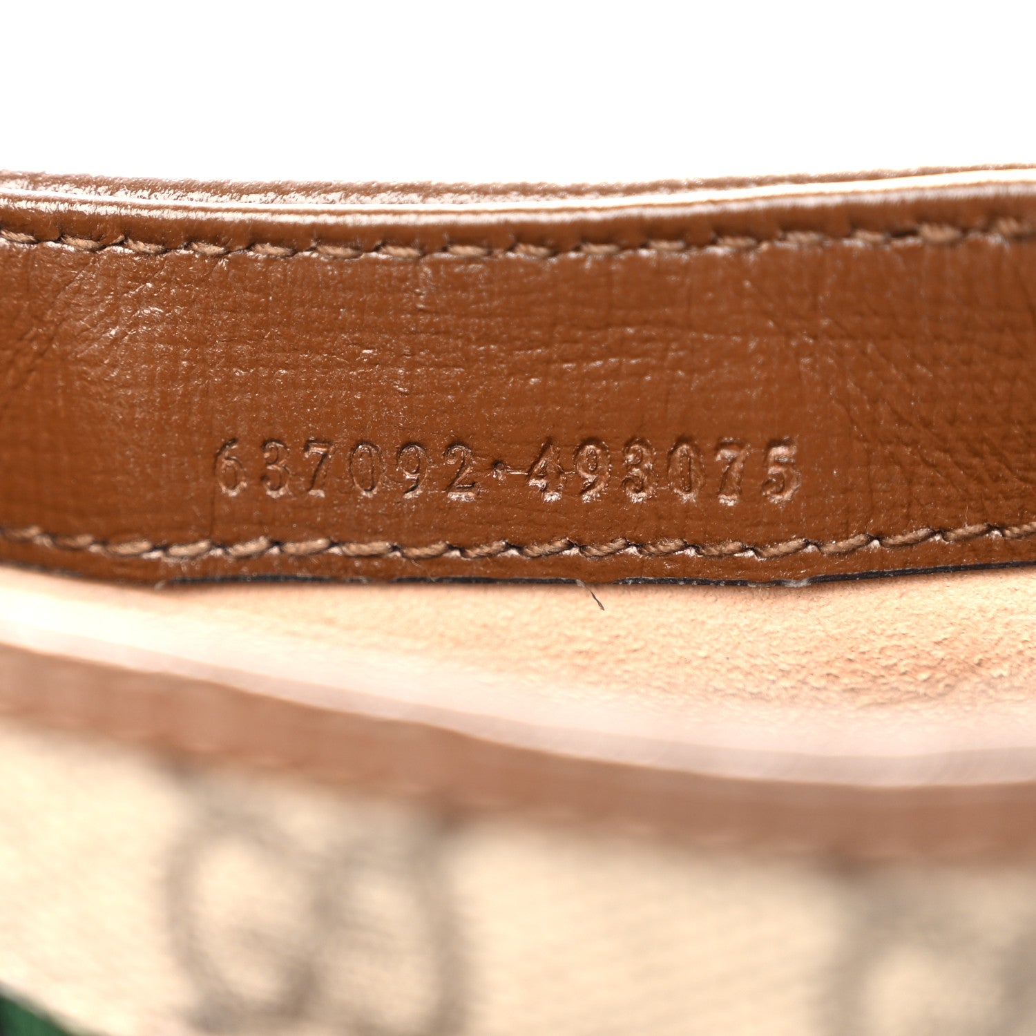 Gucci GG Supreme Monogram Azalea Calfskin Web Mini Jackie 1961 Hobo Beige Ebony Brown Sugar 7 of 10