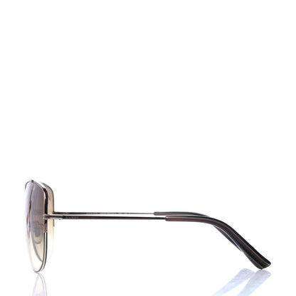 Gucci Metal Aviator Sunglasses GG 2889 S Brown 3 of 4