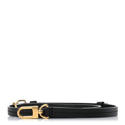 Louis Vuitton Calfskin Adjustable Retiro NM Shoulder Strap Black 1 of 3