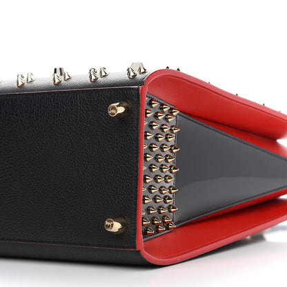 Christian Louboutin Calfskin Spikes Medium Loubinthesky Paloma Black Multimetal 9 of 10
