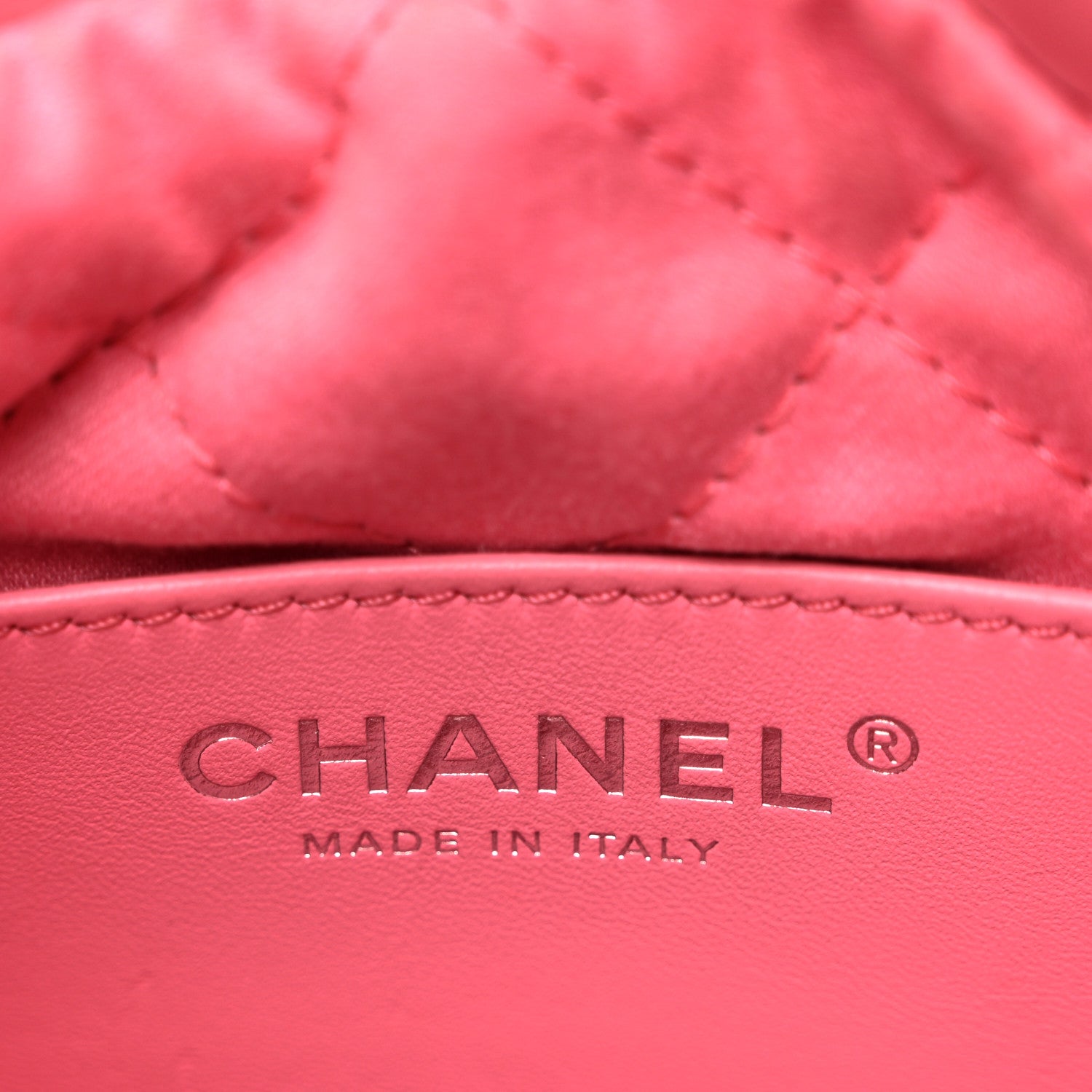 Chanel Shiny Calfskin Quilted Mini Chanel 22 Pink 6 of 11