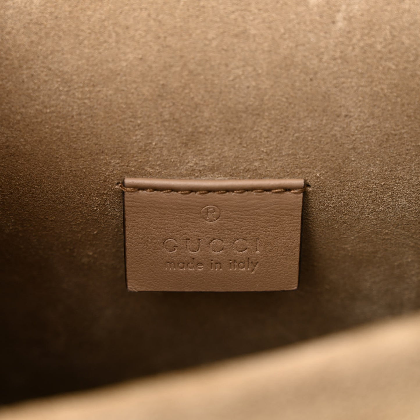 GG Supreme Monogram Mini Dionysus Shoulder Bag Taupe
