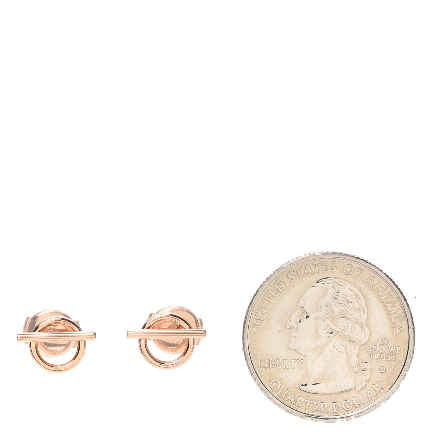 18K Rose Gold PM Echappee Earrings
