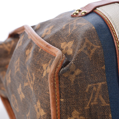 Louis Vuitton Monogram Rayures Tisse Sac GM Blue 20 of 30