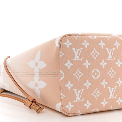 Louis Vuitton Monogram Giant By The Pool Neverfull MM Brume 11 of 13