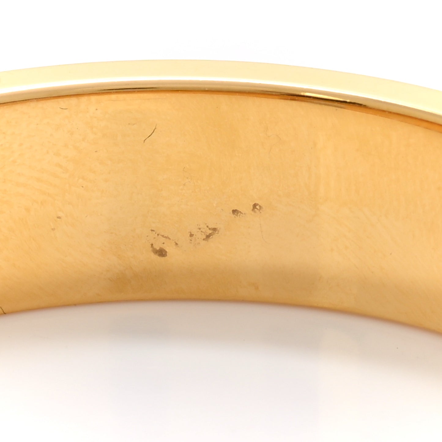 Enamel Printed Brides de Gala Bayadere Narrow Clic Clac H Bracelet PM Amazone Pop