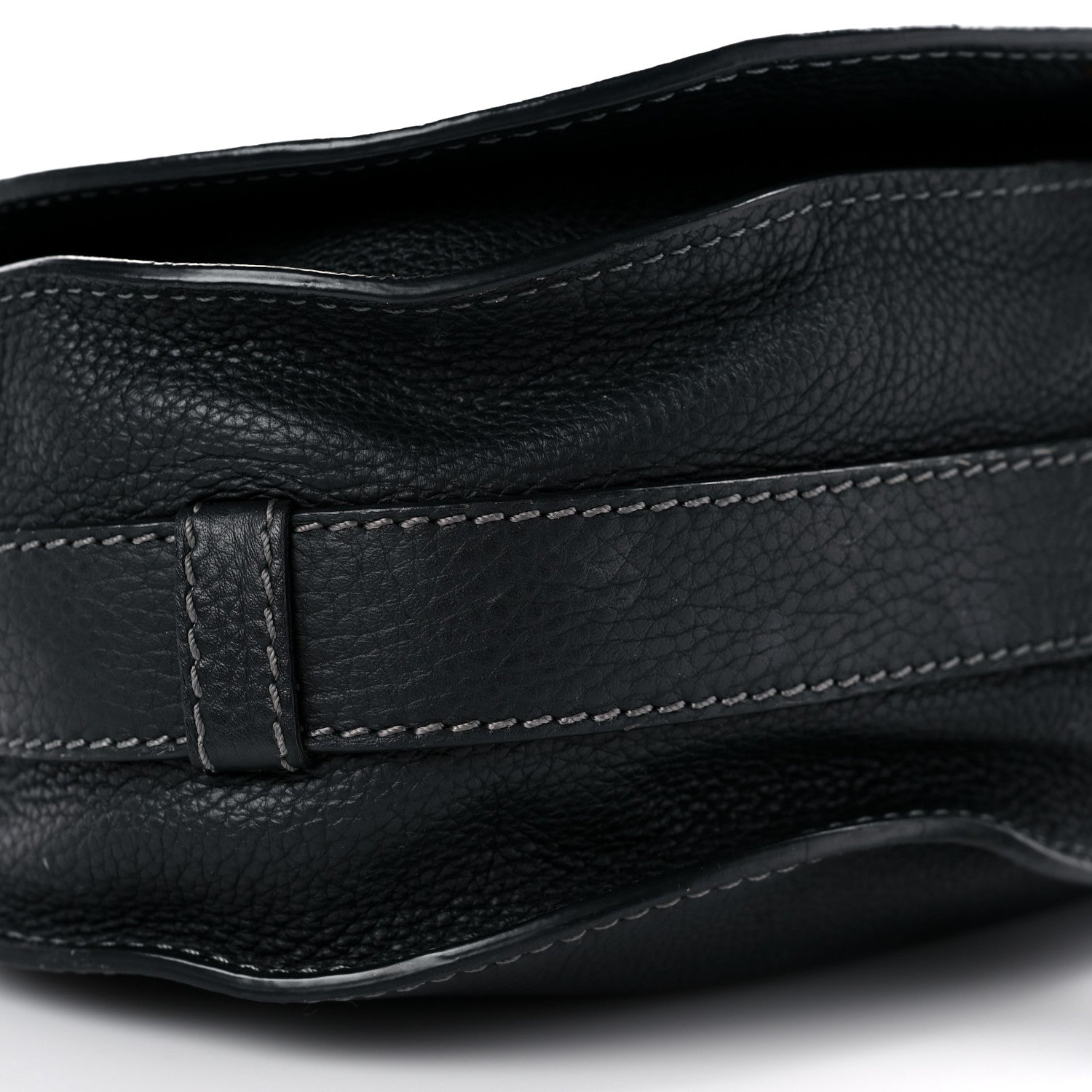 Chloe Calfskin Medium Marcie Round Crossbody Bag Black 8 of 19