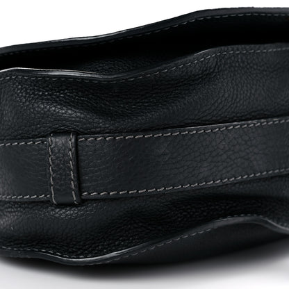 Chloe Calfskin Medium Marcie Round Crossbody Bag Black 8 of 19