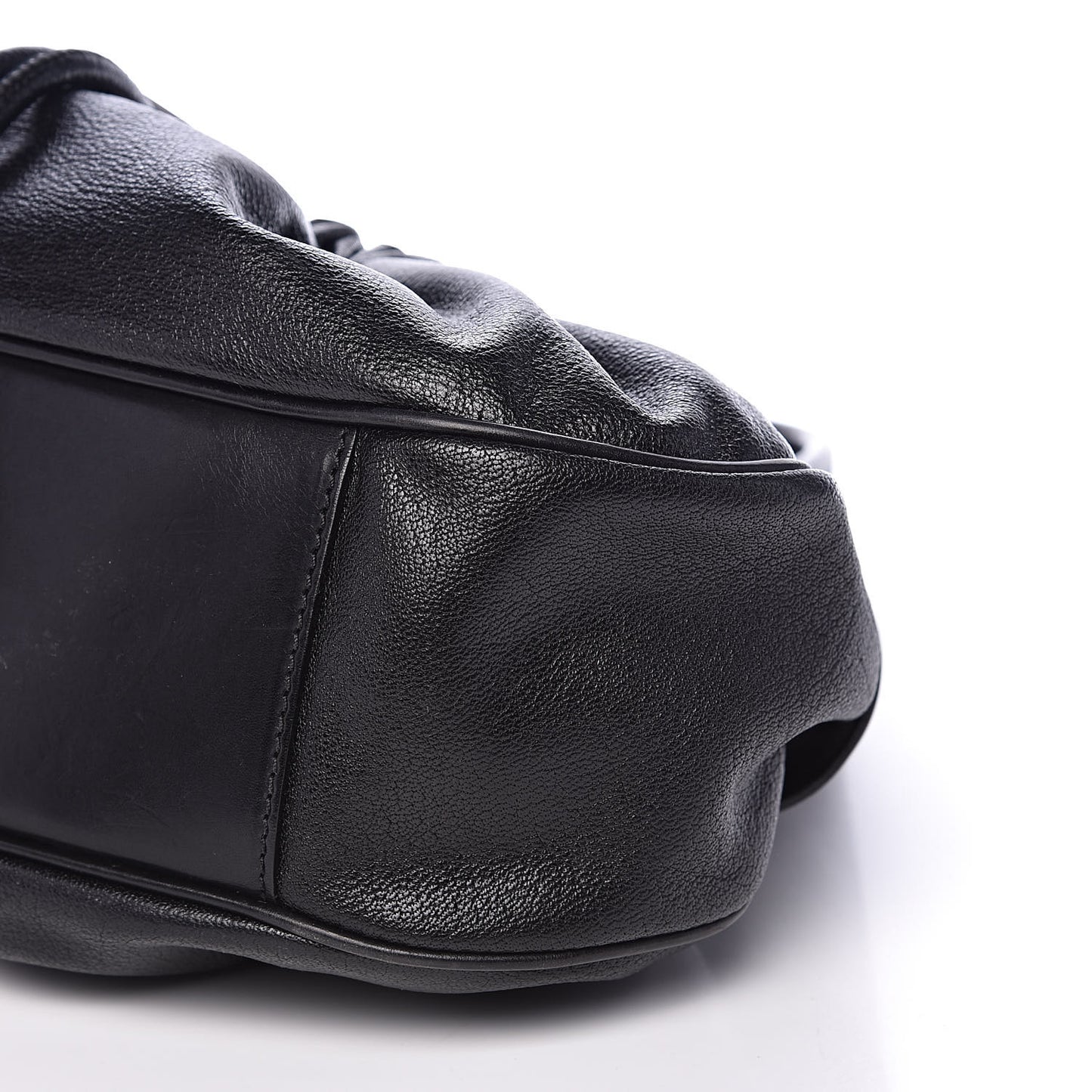 Calfskin Warrior Hobo Black