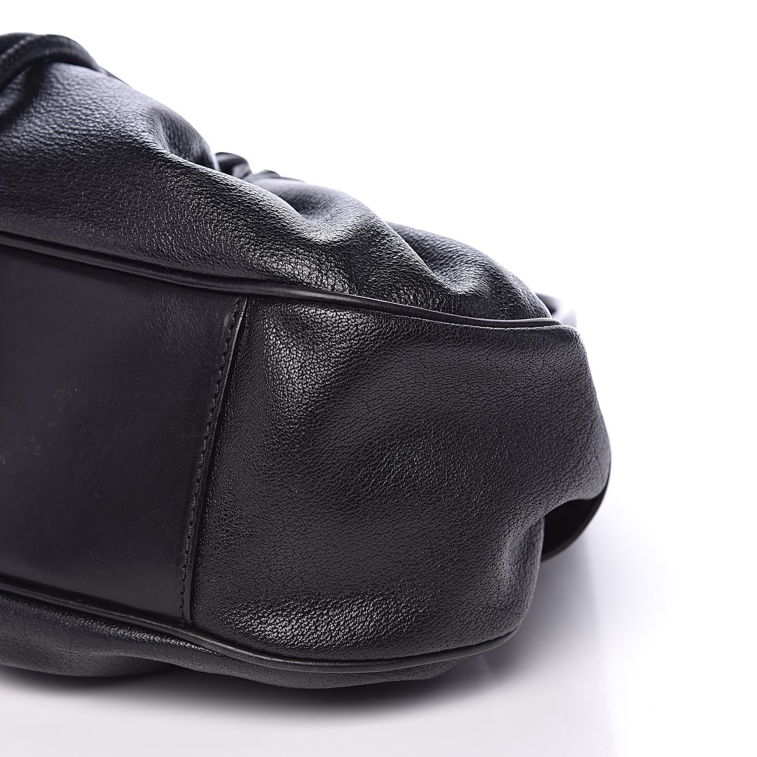 Burberry Calfskin Warrior Hobo Black 10 of 16