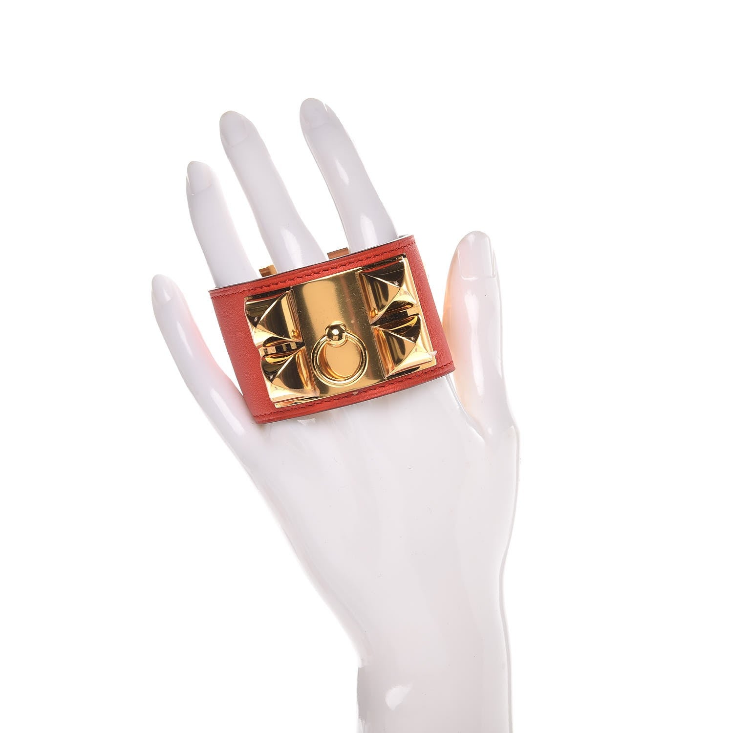Hermes Swift Collier De Chien CDC Bracelet S Capucine 2 of 7