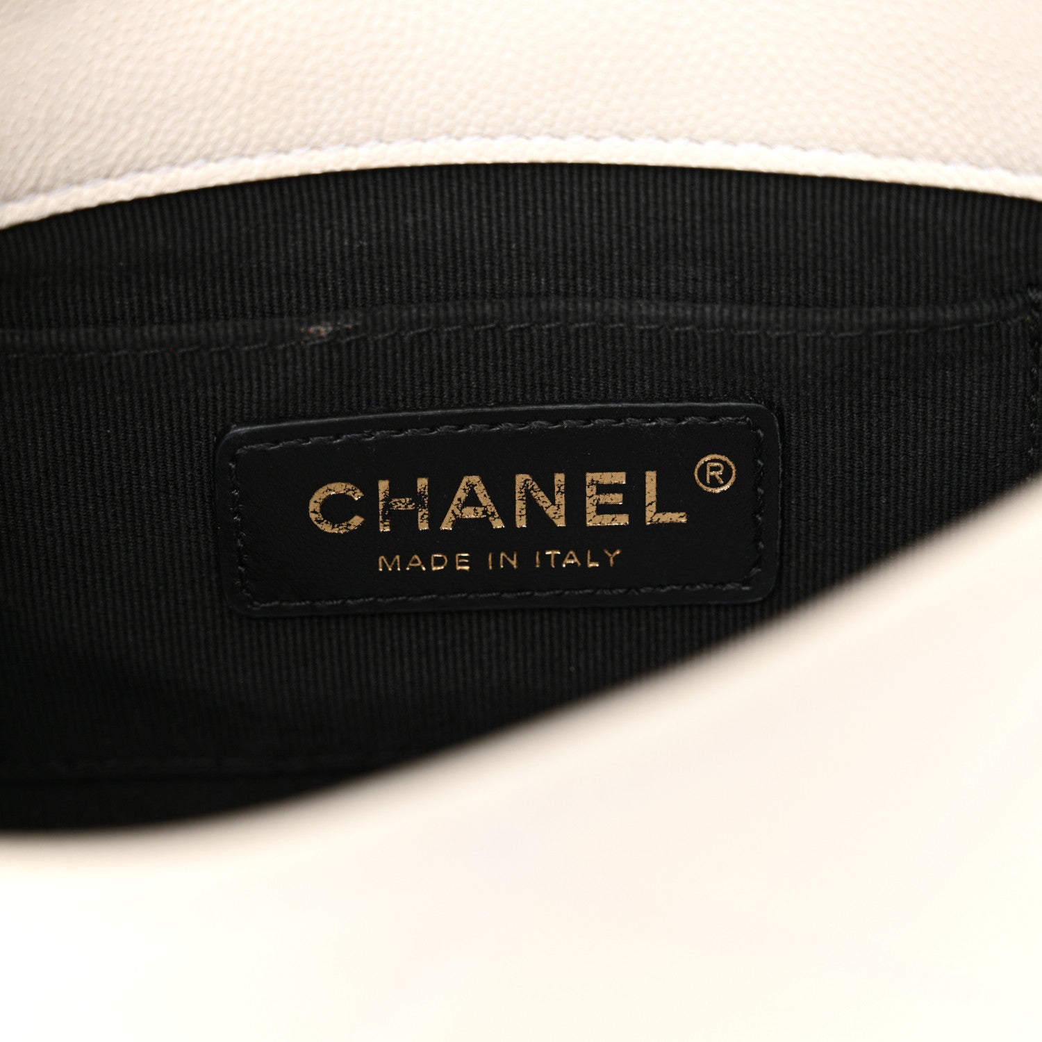 Chanel Caviar Quilted Mini Twist Your Buttons Flap White 6 of 13