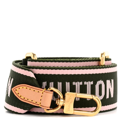 Louis Vuitton Nylon Bandouliere Shoulder Strap Kaki 1 of 6