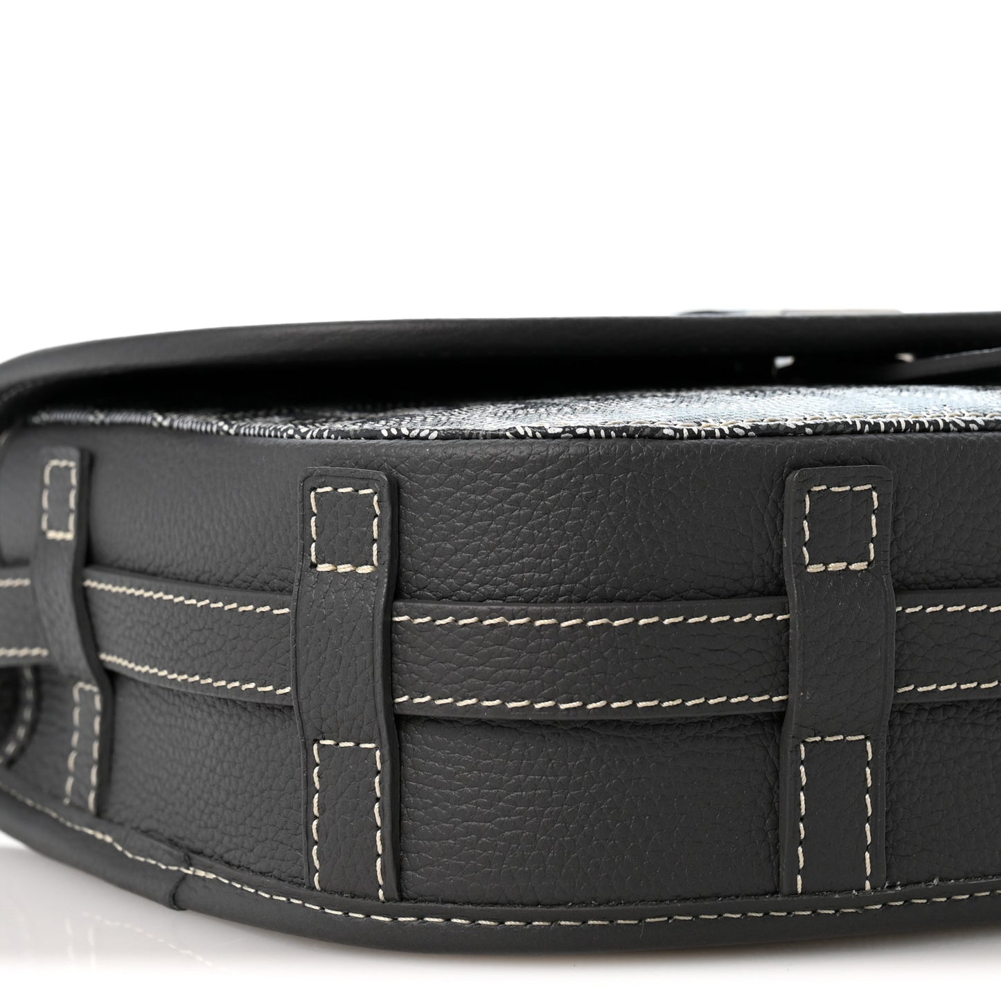 Goyardine Belvedere II PM Messenger Bag Gray