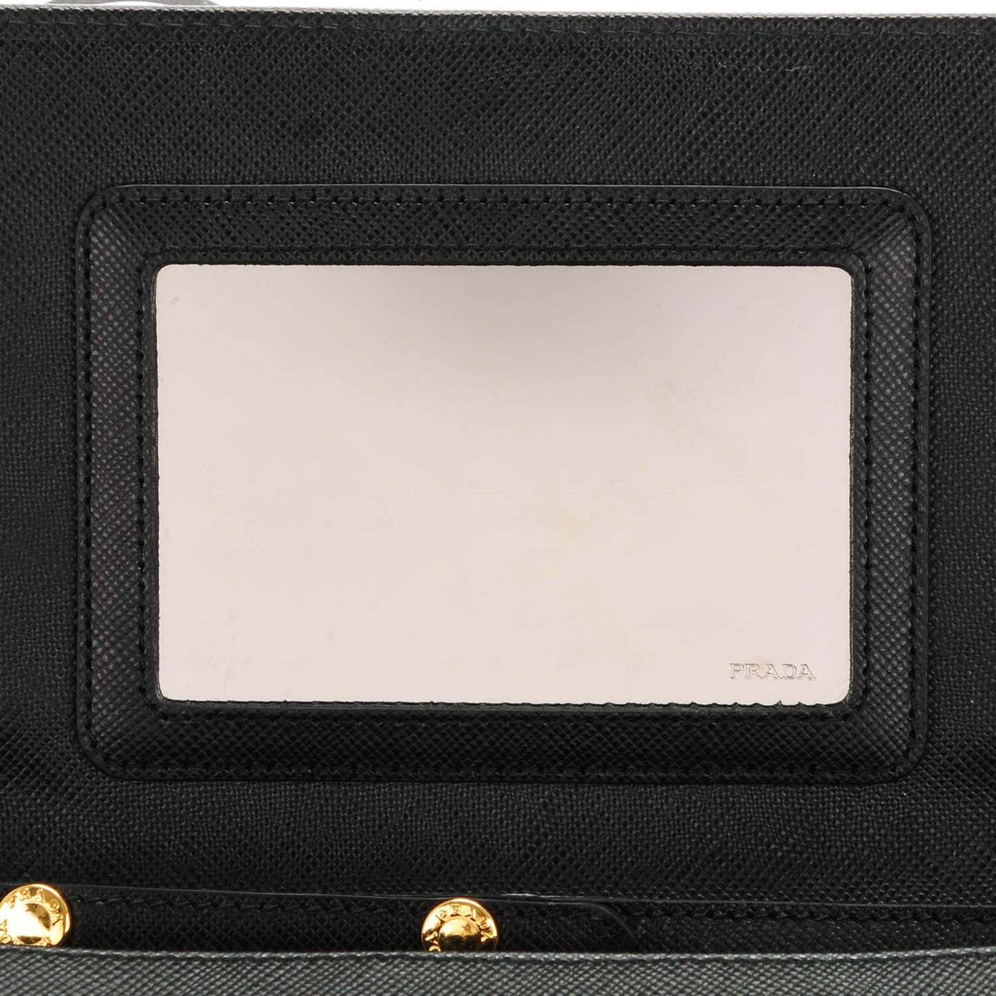 Saffiano Metal Flap Wallet Nero Black