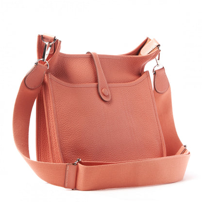 Hermes Taurillon Clemence Evelyne III PM Crevette 2 of 9