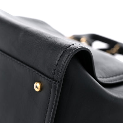 Chanel Calfskin Medium Deauville Tote Black 11 of 14