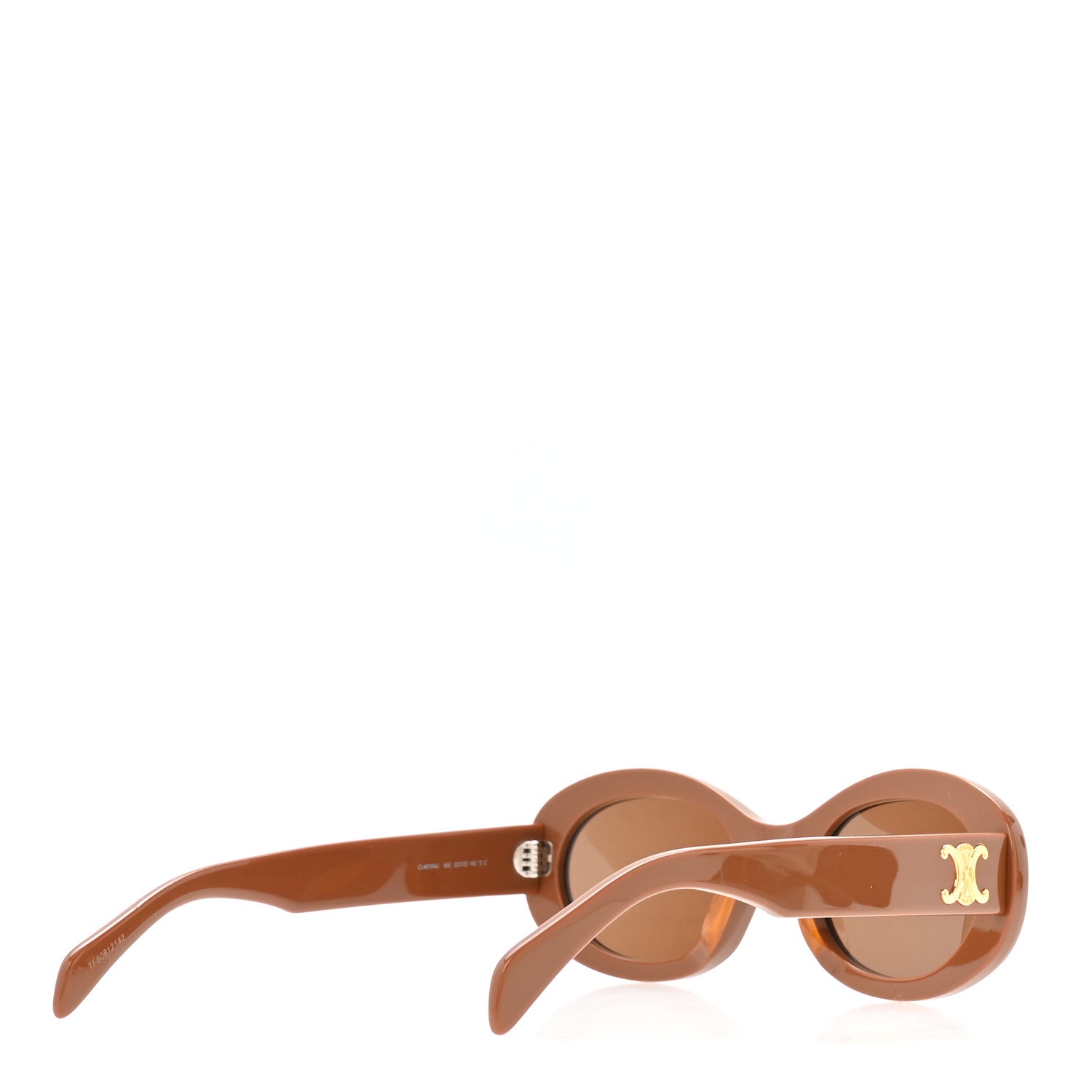 Celine Acetate Triomphe 01 Sunglasses CL40194U Brown 4 of 8