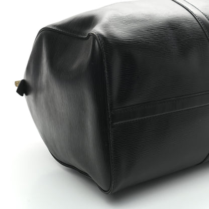 Louis Vuitton Epi Keepall 50 Black 8 of 13