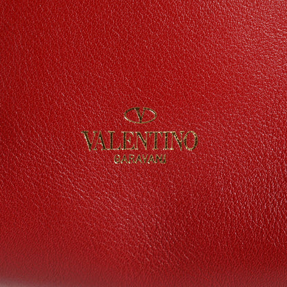 Valentino Garavani Calfskin Mini Rockstud Crossbody Bag Red 8 of 9