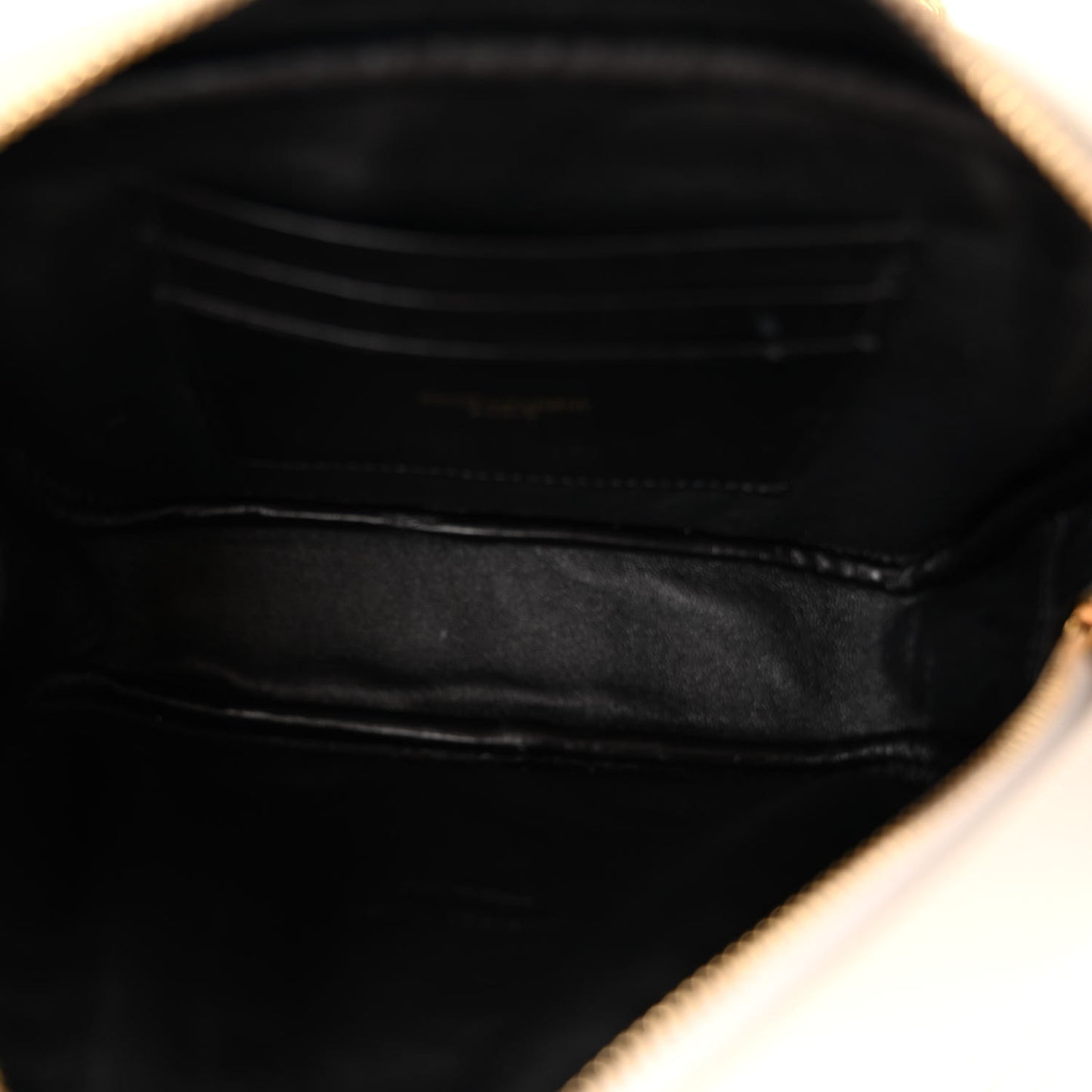 Grain De Poudre Matelasse Monogram Mini Lou Camera Bag Crema Soft