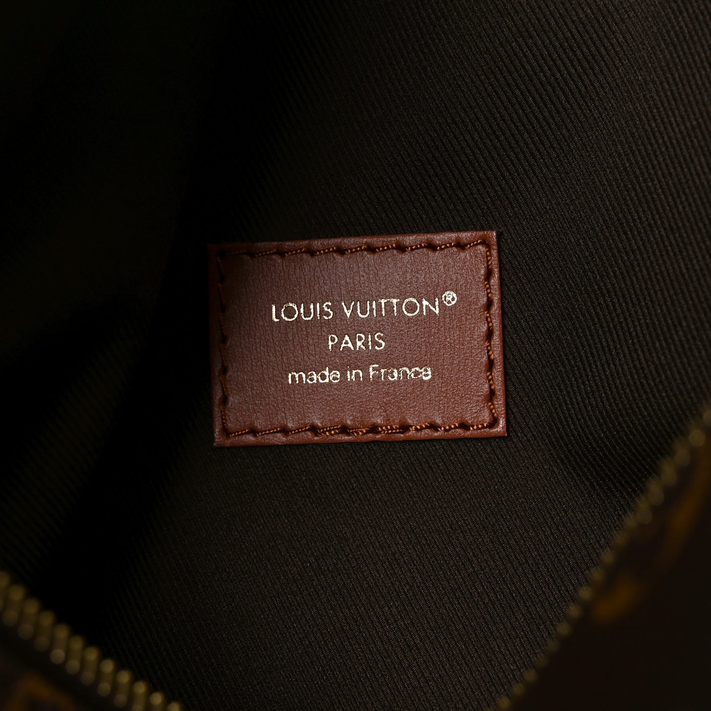 Reverse Monogram Loop Hobo