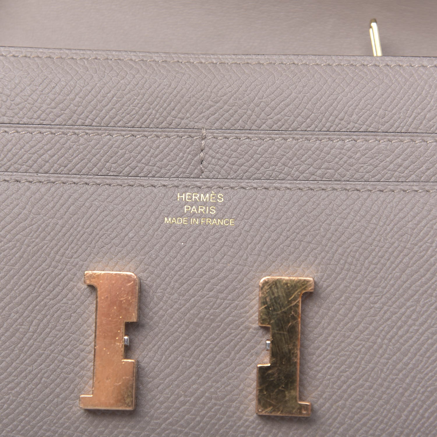 Hermes Epsom Constance Short Wallet Etain 6 of 8