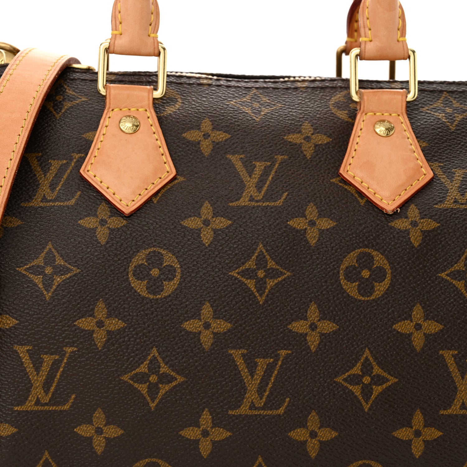 Louis Vuitton Monogram Speedy Bandouliere 25 8 of 11