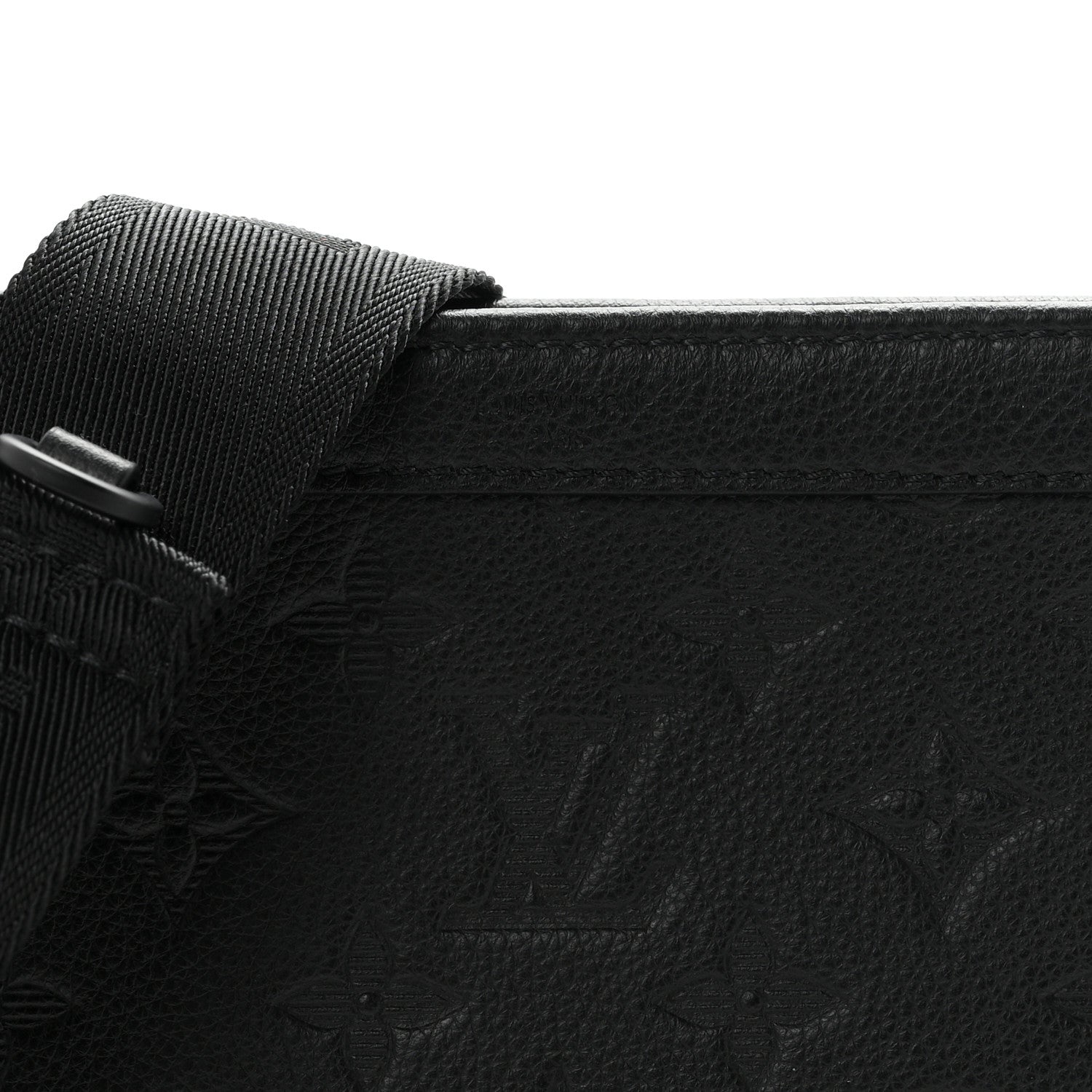 Louis Vuitton Calfskin Monogram Shadow Gaston Wearable Wallet 8 of 11