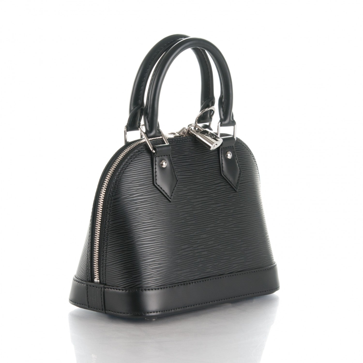 Louis Vuitton Epi Alma BB Black 3 of 7