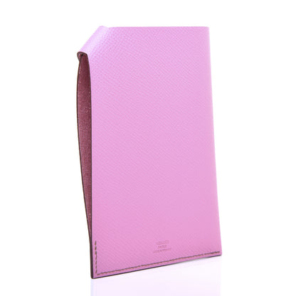 Hermes Epsom Tarmac PM Passport Holder 5P Pink 3 of 9