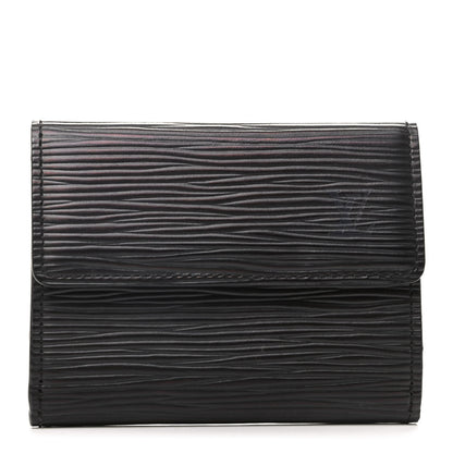 Louis Vuitton Epi Ludlow Wallet Black 1 of 9