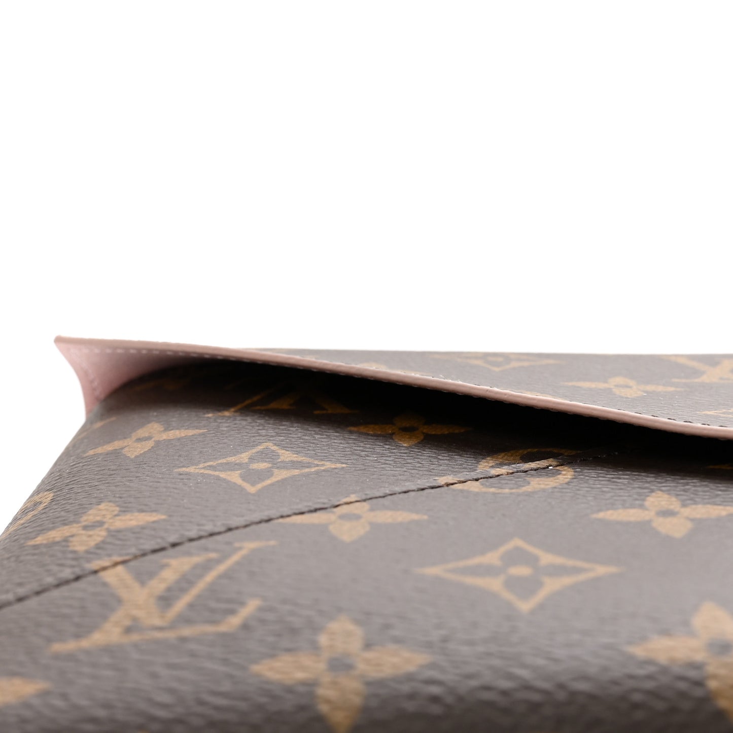 Monogram Large Kirigami Pochette Insert Rose Ballerine