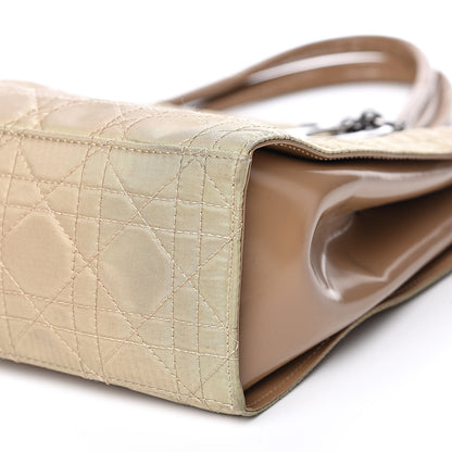 Christian Dior Nylon Cannage Shopper Tote Beige 10 of 13