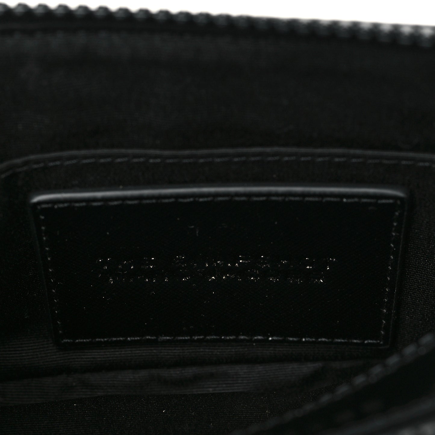 Saffiano Snapshot Camera Bag Black