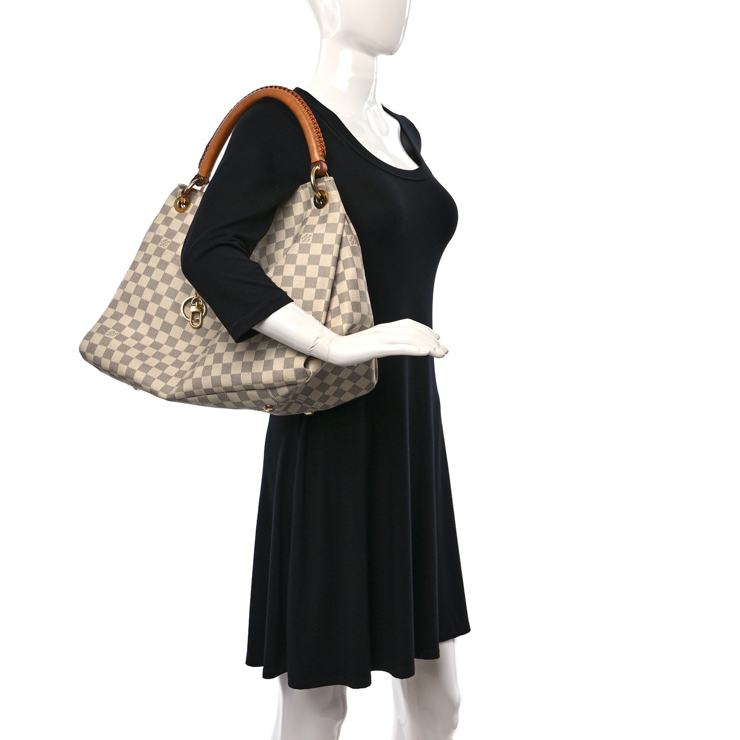 Damier Azur Artsy MM