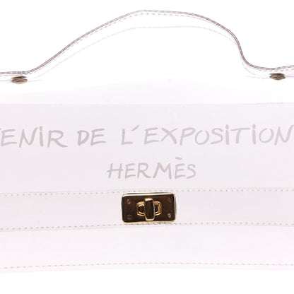 Hermes Vinyl Souvenir De L'Exposition Kelly Transparent 8 of 8