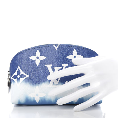 Louis Vuitton Monogram Giant Escale Cosmetic Pouch Blue 2 of 8